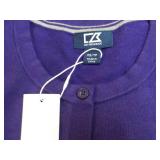 7 Cutter and Buck Golfing Purple Sw...