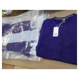 7 Cutter and Buck Golfing Purple Sw...