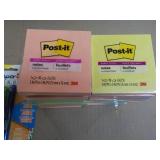 27 Post-it 3 x 3" Pads and Pens...
