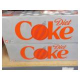 2 Diet Coke 12 packs...