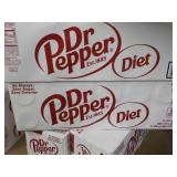 2 Diet Dr Pepper 12 packs...