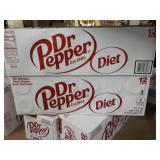 2 Diet Dr Pepper 12 packs...