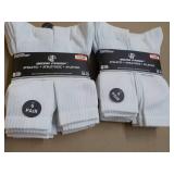 12 pair Wear Proof White Athletic S...