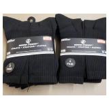 12 pair Wear Proof Black Athletic S...