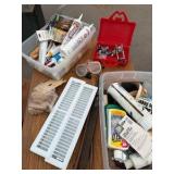 register vents, caulk and miscellaneous