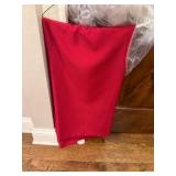 linens red 108” round