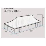 canopy 30x100 excellent condition