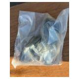 tote of misc parts