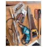 Lot of tools,saws,Makita drill