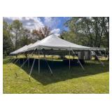canopy 30x100 excellent condition