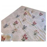 LLR - Embroidered King Quilt with Two Shams