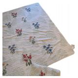 LLR - Embroidered King Quilt with Two Shams