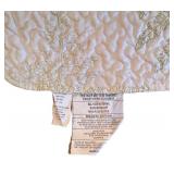 LLR - Embroidered King Quilt with Two Shams