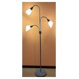 LLR - Adjustable Triple-Head Floor Lamp with Gooseneck Arms