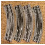 LLR - Eight Lionel O-Gauge Curved Train Track Sections