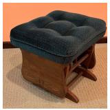 LLR - Vintage Ottoman Gliding Footstool