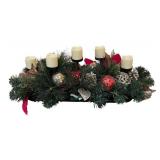 LLR - Festive Centerpiece with Pine Cones and Lantern