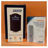 LLR - Schlage Keypad Deadbolt & Chamberlain Universal Garage Door Wireless Keypad