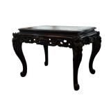 LR - Vintage Japanese Meiji Style Carved Dragon Desk Table