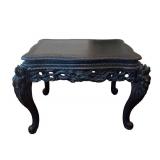 LR - Vintage Japanese Meiji Style Carved Dragon Desk Table