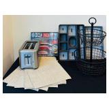 BR1 - Breville Toaster, Spicy Shelf Organizers, Placemats & Wire Basket Stand