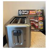 BR1 - Breville Toaster, Spicy Shelf Organizers, Placemats & Wire Basket Stand