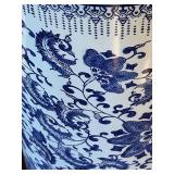 BR1 - Blue & White Ceramic Umbrella Stand