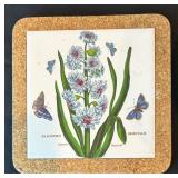 BR1 - Portmeirion The Botanic Garden Tray, Bowl & Coasters (Lot of 4)