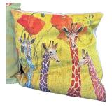 BR1 - Giraffe Motif Accent Pillows (Lot of 4)