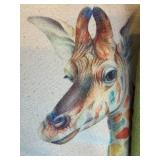 BR1 - Giraffe Motif Accent Pillows (Lot of 4)