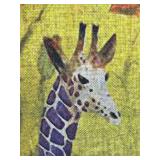 BR1 - Giraffe Motif Accent Pillows (Lot of 4)