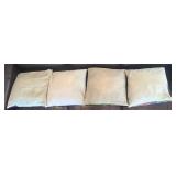 BR1 - Giraffe Motif Accent Pillows (Lot of 4)