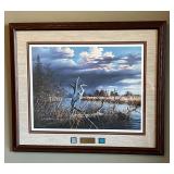BR1 - Ken Zylla Swamp Islands Signed Framed Print