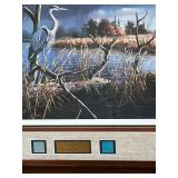 BR1 - Ken Zylla Swamp Islands Signed Framed Print
