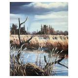 BR1 - Ken Zylla Swamp Islands Signed Framed Print