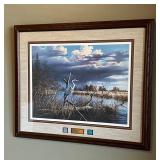BR1 - Ken Zylla Swamp Islands Signed Framed Print
