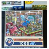 BR1 - White Mountain, Ravensburger & Lionel Jigsaw Puzzle Lot of 5