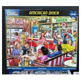 BR1 - White Mountain, Ravensburger & Lionel Jigsaw Puzzle Lot of 5