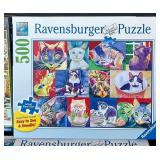 BR1 - White Mountain, Ravensburger & Lionel Jigsaw Puzzle Lot of 5