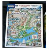BR1 - White Mountain, Ravensburger & Lionel Jigsaw Puzzle Lot of 5