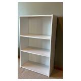 BR1 - 3-Shelf Bookcase 12 x 25 x 40 in