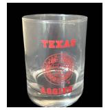 BR1 - Texas A&M Aggies Lowball Glasses (Lot of 7)
