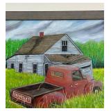 BR1 - Signed McFarlin 2020 Original Canvas Painting 18.5 x 22.5