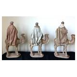 BR1 - Three Kings on Camel Figures 17.5"H (Set of 3)
