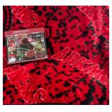 BR1 - Arkansas Razorbacks College Covers Throw Blanket with Puzzle (Lot of 2)