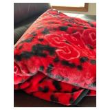 BR1 - Arkansas Razorbacks College Covers Throw Blanket with Puzzle (Lot of 2)