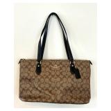BR1 - Coach Signature Monogram Tote Bag