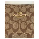BR1 - Coach Signature Monogram Tote Bag