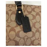 BR1 - Coach Signature Monogram Tote Bag