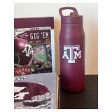 BR1 - Texas A&M Aggies BRXLZ Helmet, Puzzle & Water Bottle (Lot of 3)
